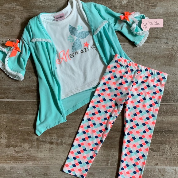 Little Lass Other - Little Lass 3 piece set size 2t NWT Little Lass Other - Little Lass 3 piece set size 2t NWT